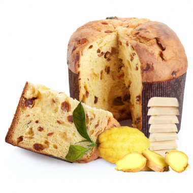 Panettone Limón d’Amalfi, Jenjibre y chocolate blanco