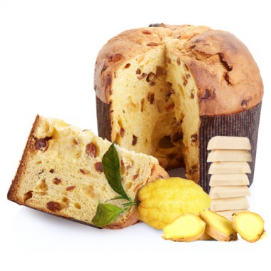 Panettone Limone di Amalfi, Zenzero & Cioccolato Bianco